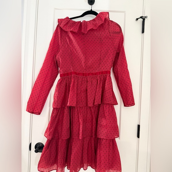 Rachel Parcell Ruffle Tiered Midi Dress - Picture 2 of 4